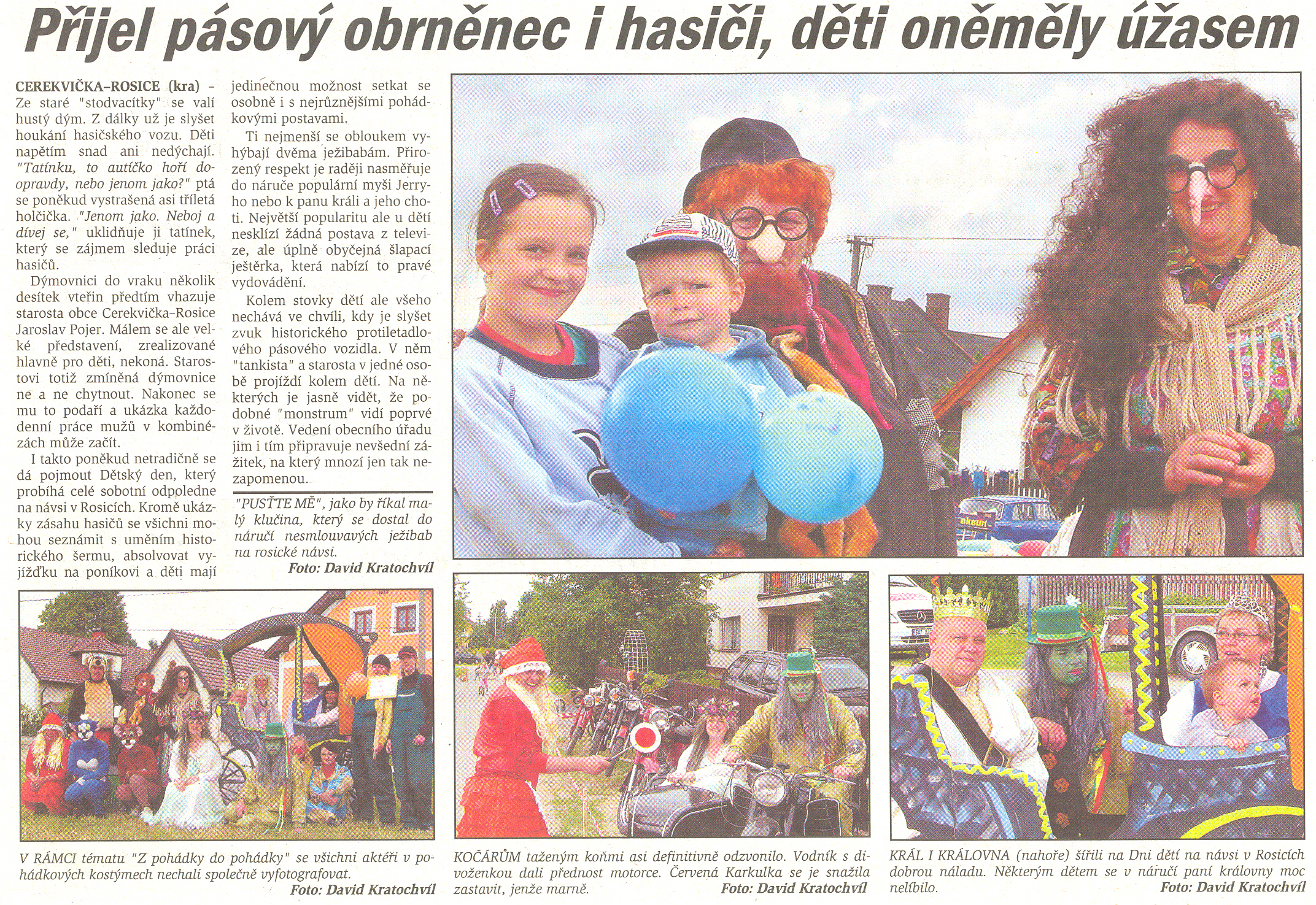 Dětský den v Rosicích 14.6.2008